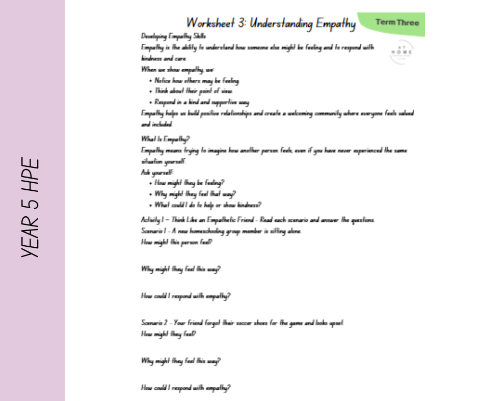 PREORDER 2027 Year 5 Australian Curriculum Homeschooling Workbook