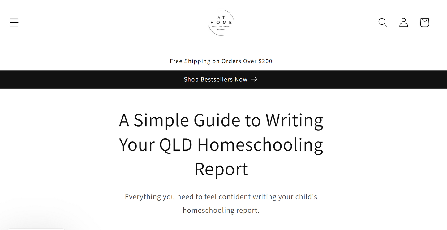 QLD REPORT Writing Guide