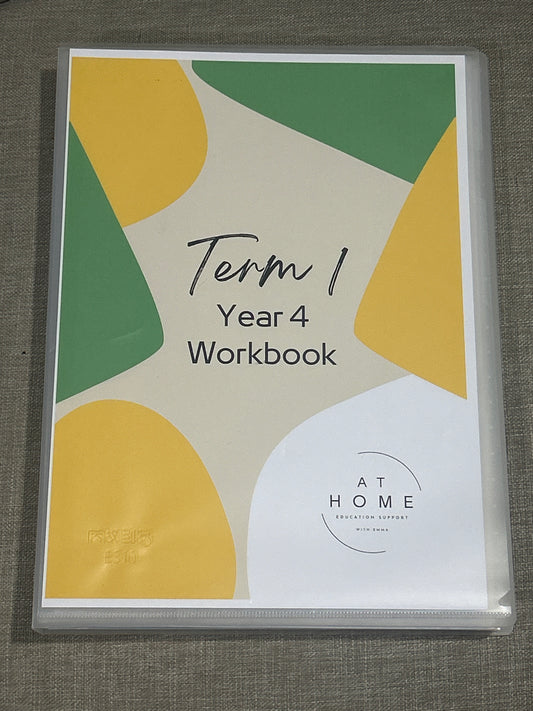 Year 4 Term 1 English and Maths Homeschooling Workbook