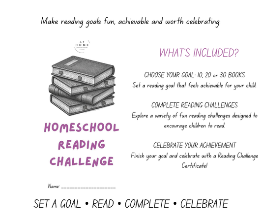 Homeschool Reading Challenge (Digital Download)