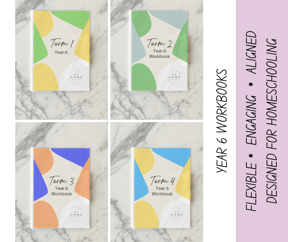PREORDER 2027 Year 6 Australian Curriculum Homeschooling Workbook