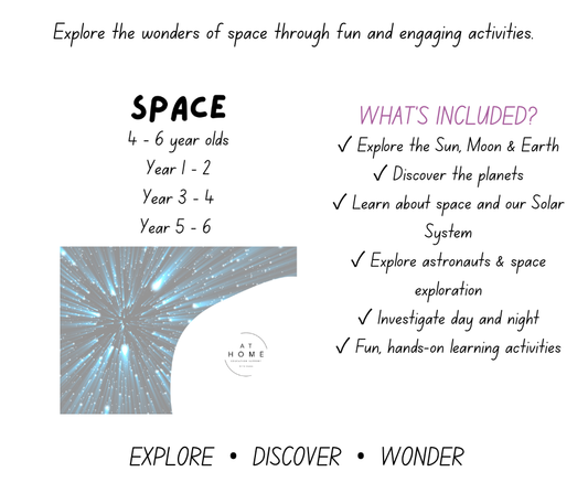 Space All Primary Ages Themed Booklet (Digital Download)