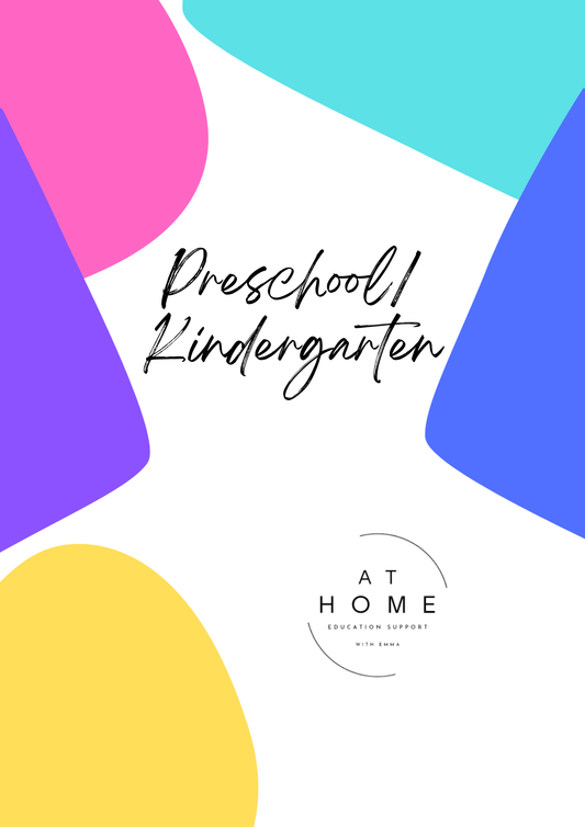 Preschool/Kindy Learning Booklet (Digital Download)