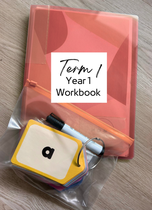 Year 1 Term 1 English and Maths Homeschooling Workbook