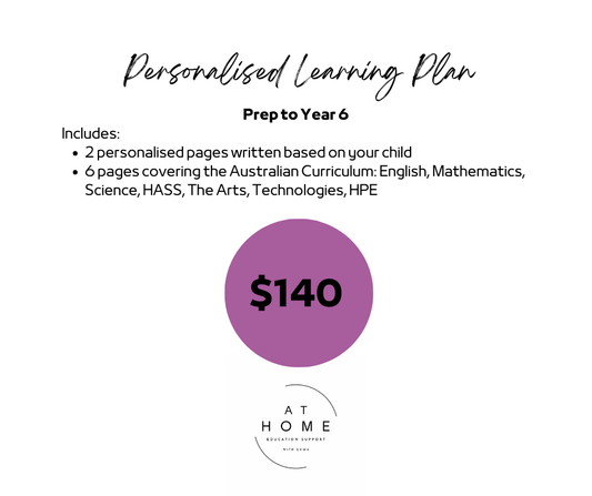 QLD Personalised Learning Plan