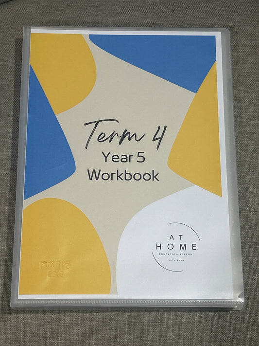 Year 5 Term 4 English and Maths Homeschooling Workbook