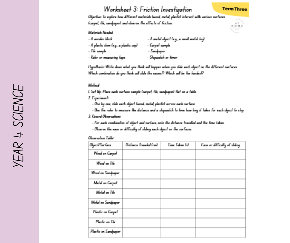 PREORDER 2027 Year 4 Australian Curriculum Homeschooling Workbook