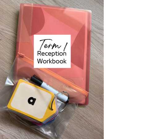 Reception (SA) Term 1 English and Maths Homeschooling Workbook