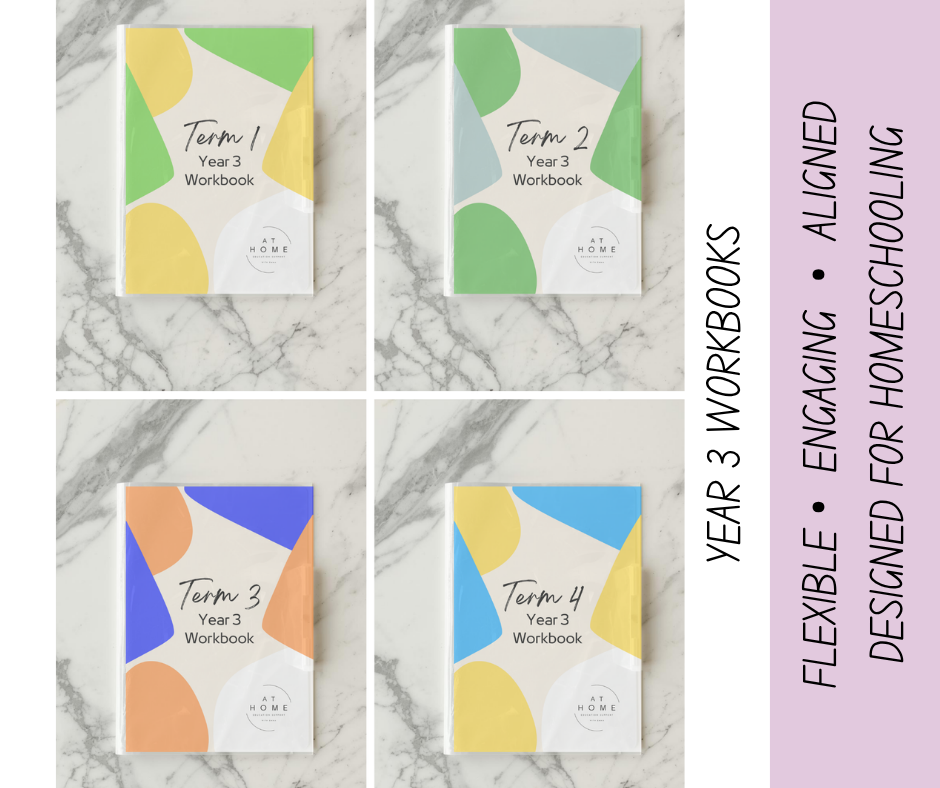 PREORDER 2027 Year 3 Australian Curriculum Homeschooling Workbook