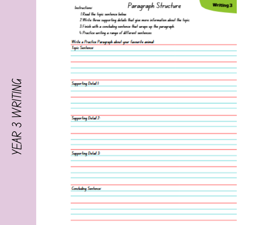 PREORDER 2027 Year 3 Australian Curriculum Homeschooling Workbook