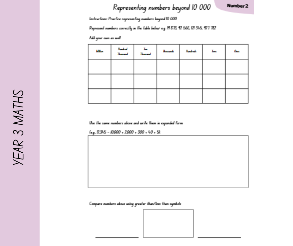 PREORDER 2027 Year 3 Australian Curriculum Homeschooling Workbook