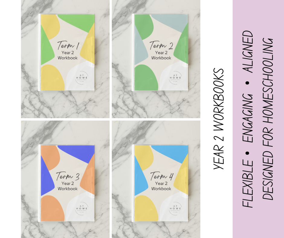 PREORDER 2027 Year 2 Australian Curriculum Homeschooling Workbook