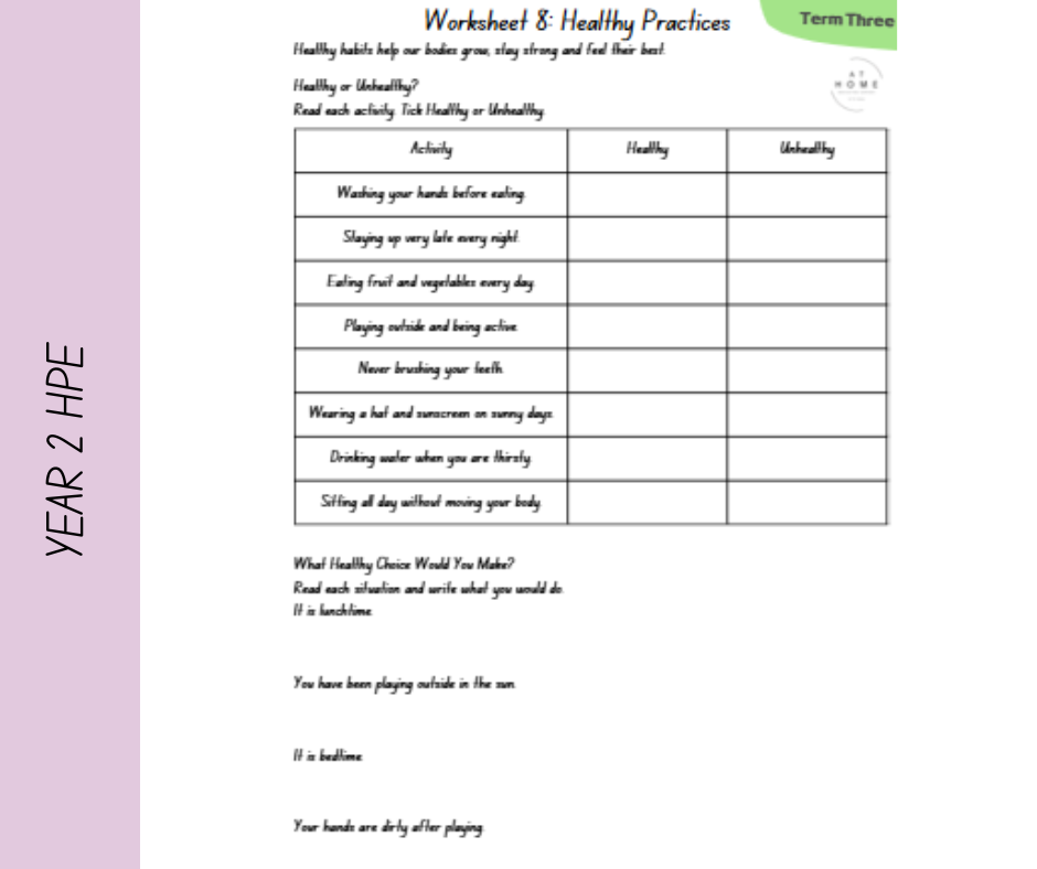 PREORDER 2027 Year 2 Australian Curriculum Homeschooling Workbook