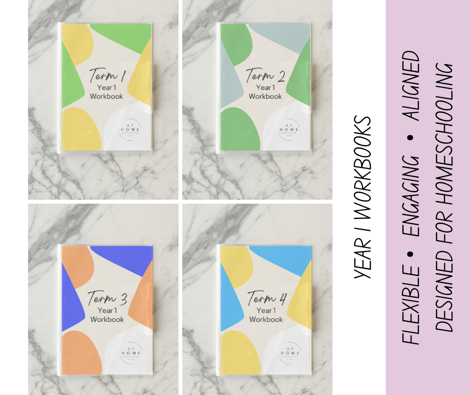 PREORDER 2027 Year 1 Australian Curriculum Homeschooling Workbook