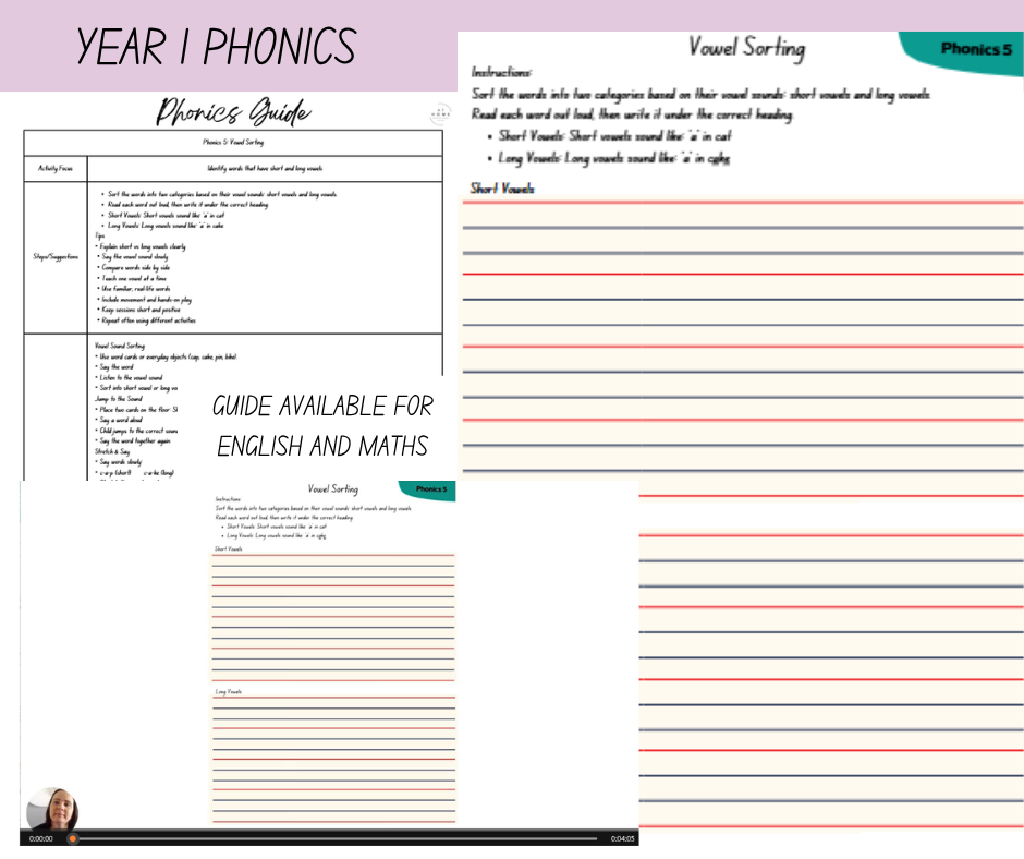 PREORDER 2027 Year 1 Australian Curriculum Homeschooling Workbook