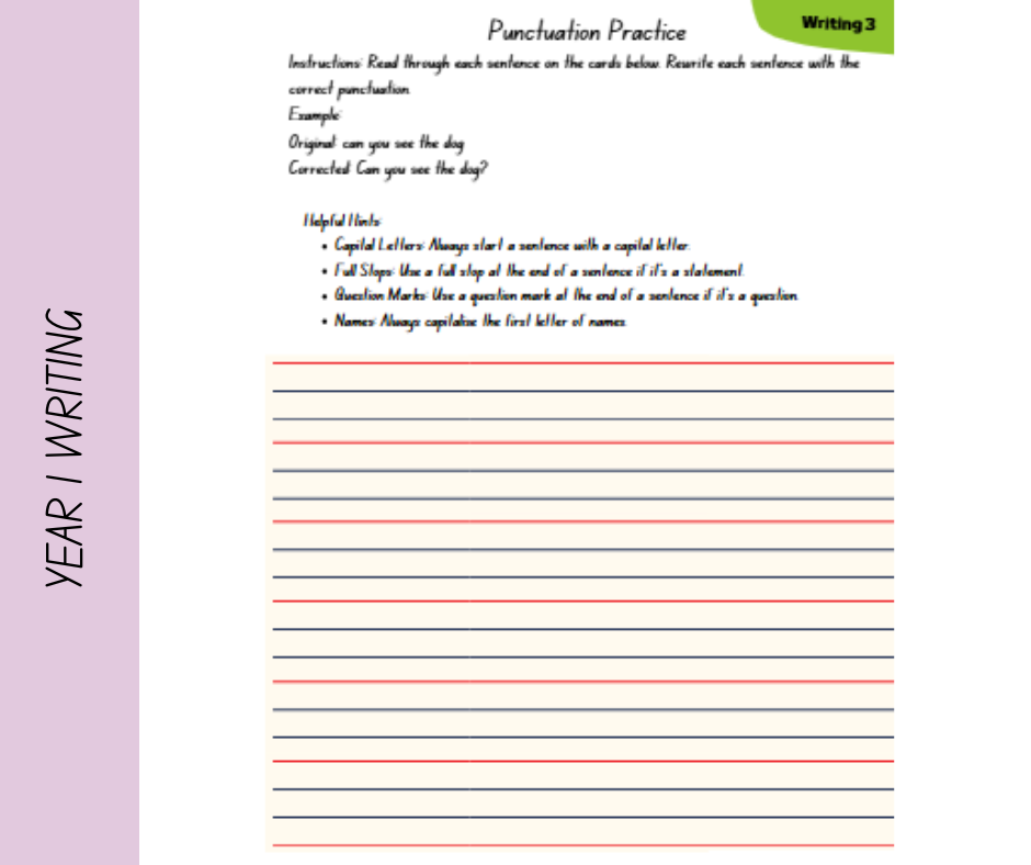 PREORDER 2027 Year 1 Australian Curriculum Homeschooling Workbook