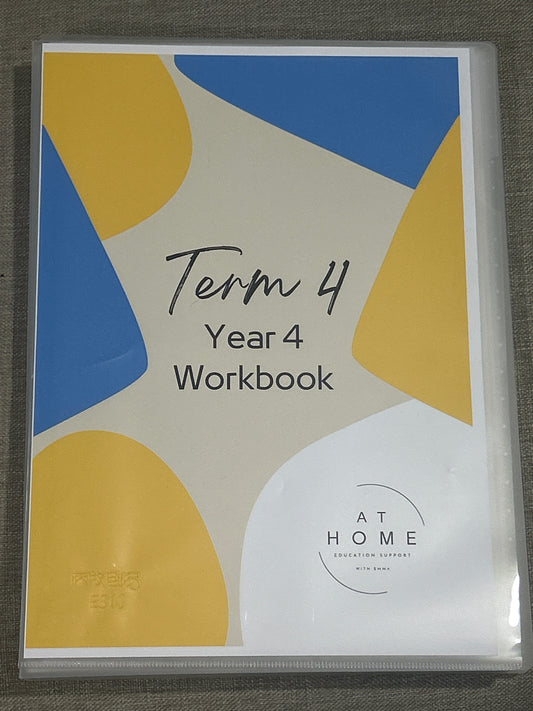 Year 4 Term 4  English and Maths Homeschooling Workbook
