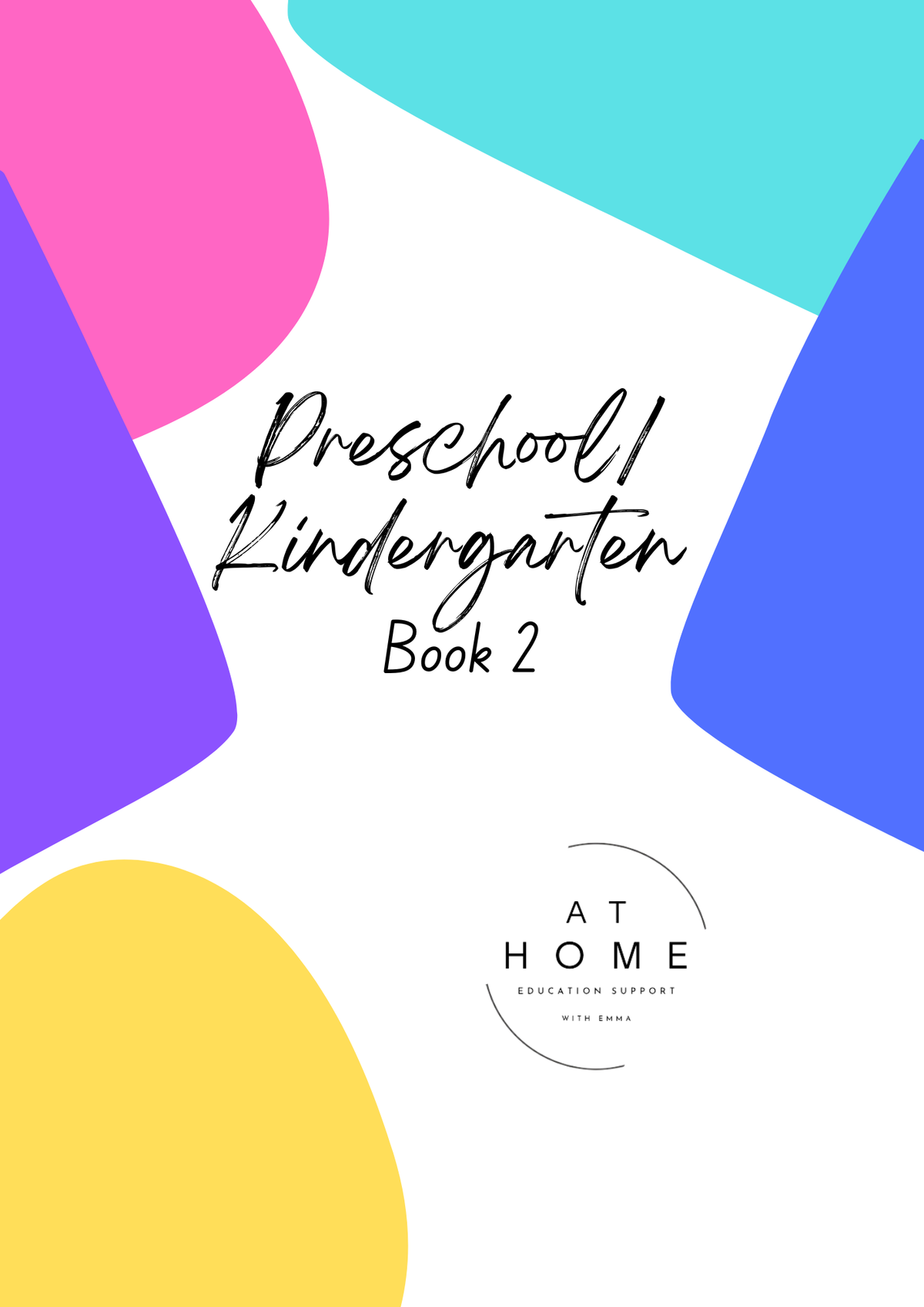 Preschool/Kindy Learning Booklet 2 (Digital Download)