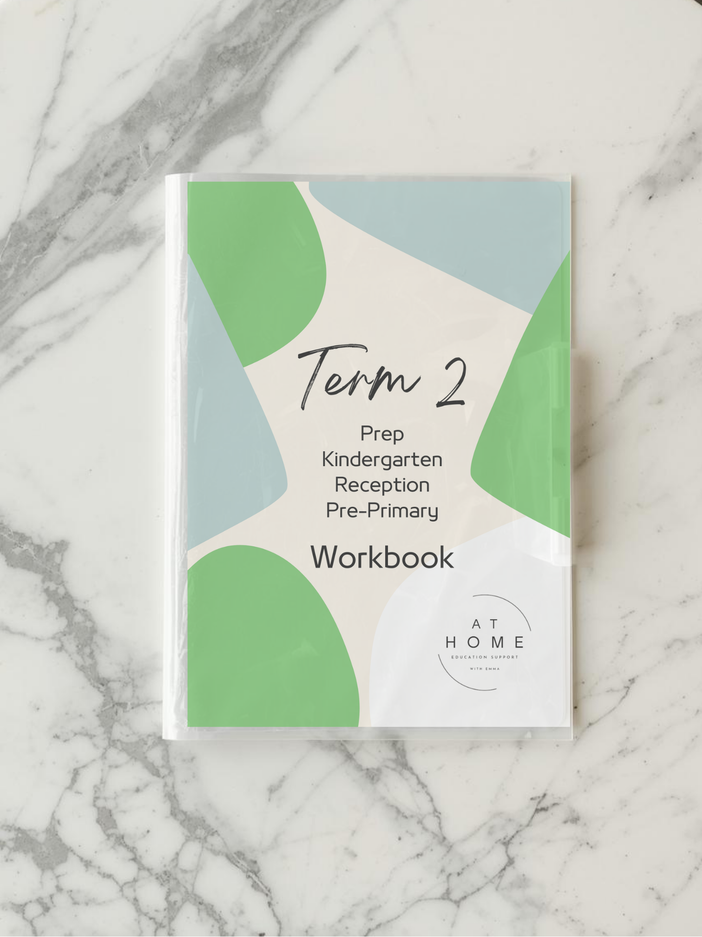 Pre-Primary Term 2 (WA) English and Maths Homeschooling Workbook