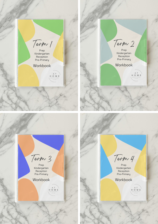 Prep/Kindy/Pre-Primary/Reception Workbook Bundle