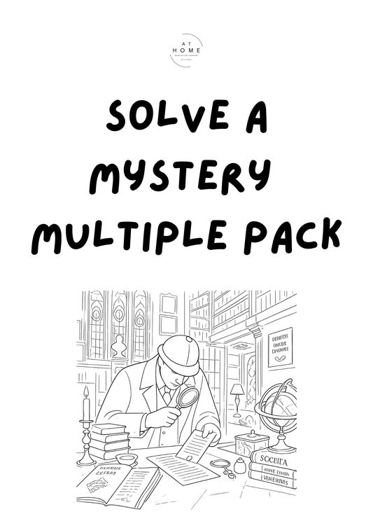 Solve a Mystery Multiple Pack (Digital Download)